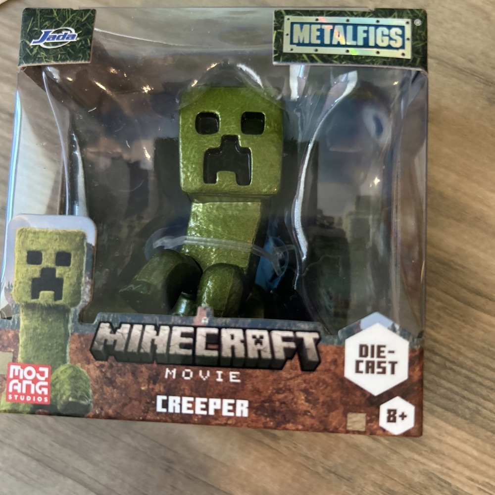A Minecraft Movie Creeper 2025 Diecast Metalfigs Jada Mojang‎ Same Day Shipping